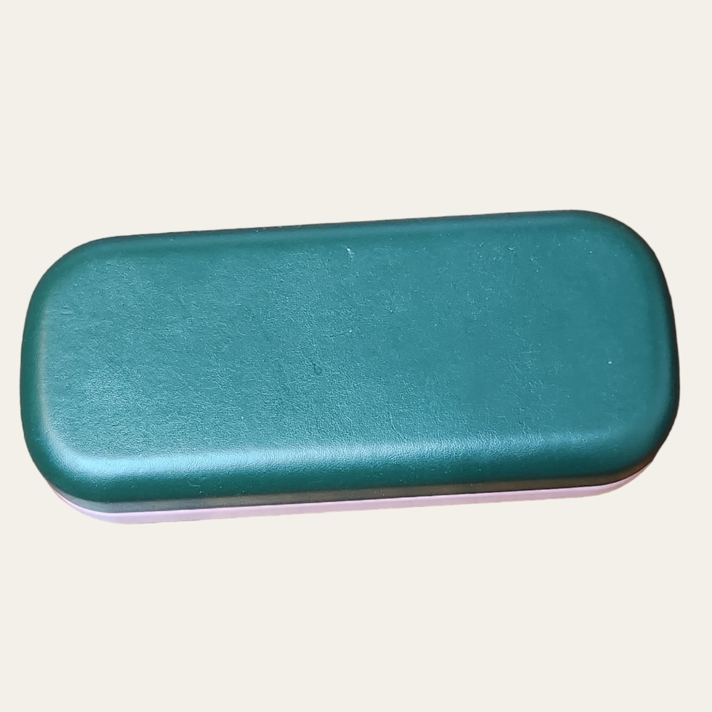 Kate Spade Pink Green Hardshell Sunglasses Case - Picture 3 of 6